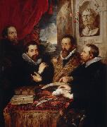 Peter Paul Rubens The Four Philosophers (mk08) Spain oil painting reproduction
